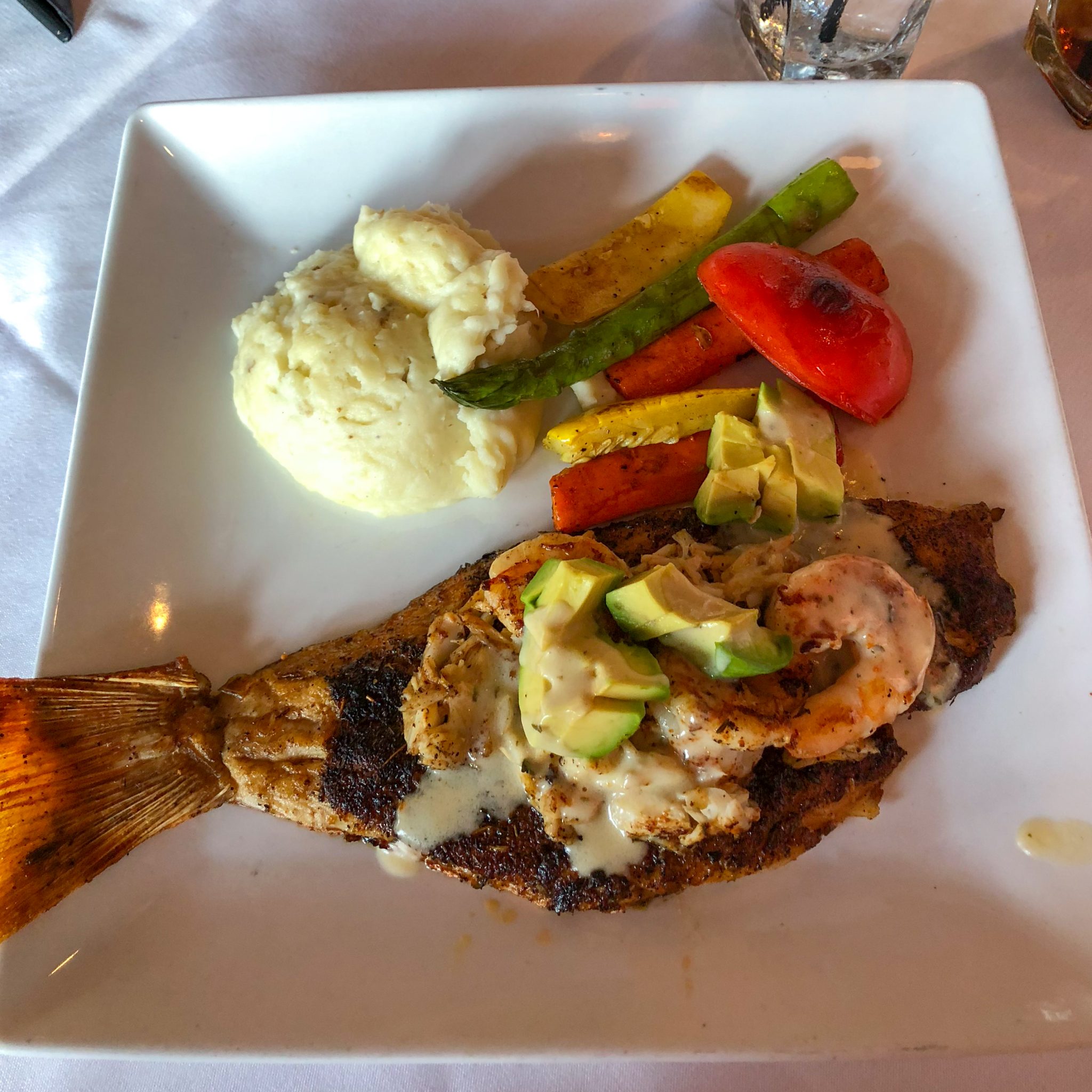 Dinner at Willie G's in Galveston, Texas Texan Travels